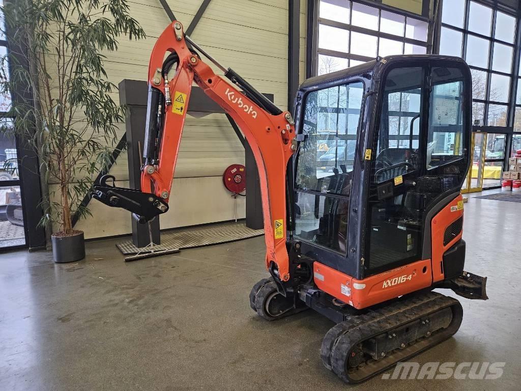 Kubota KX 016-4 Mini bagri <7t
