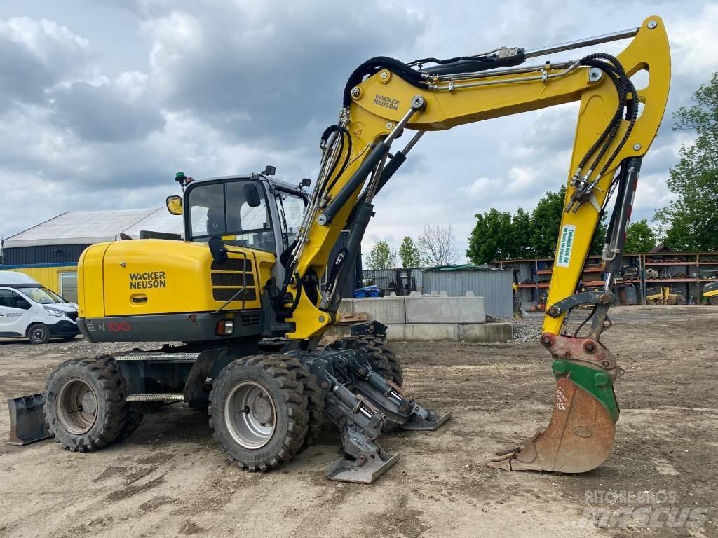 Wacker Neuson EW 100 Bagri na kolesih