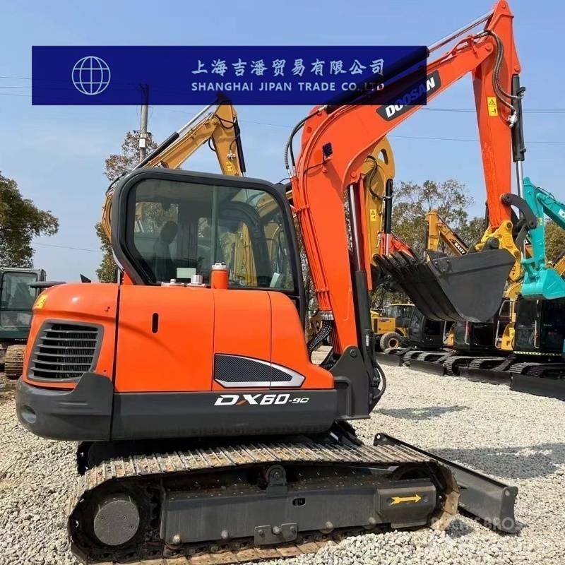 Doosan DX 60-9C Mini bagri <7t