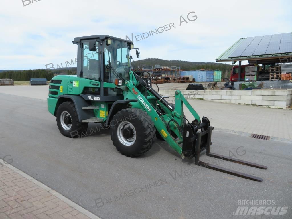 Terex Schaeff TL 80 Kolesni nakladalci