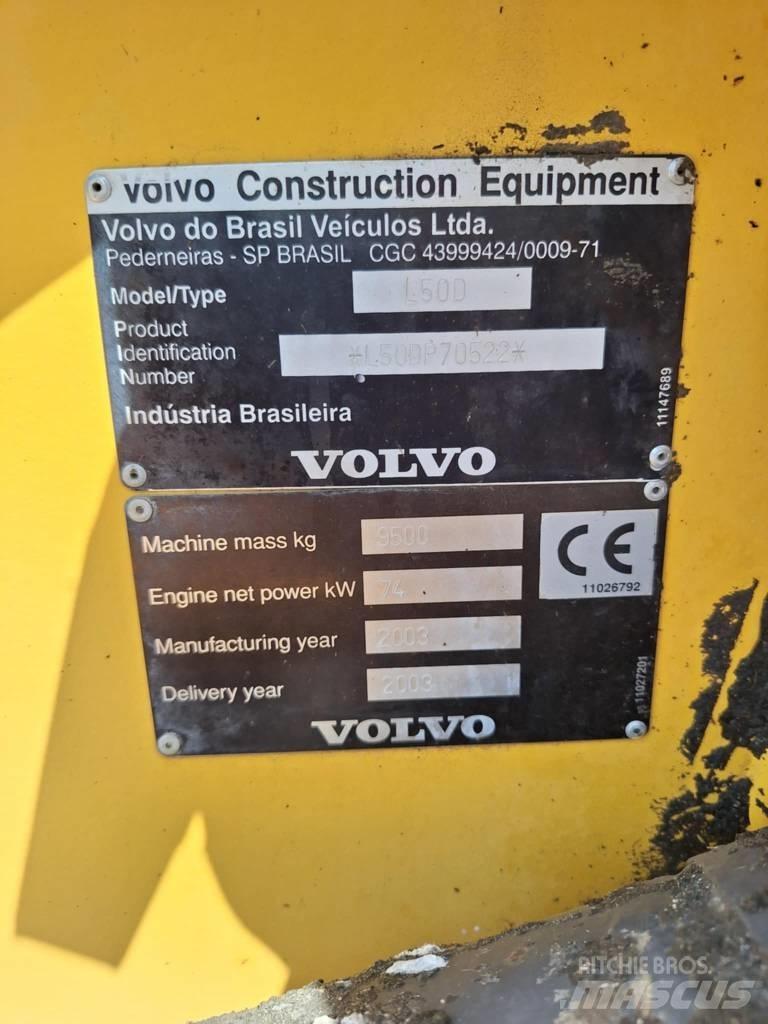 Volvo L 50 D Kolesni nakladalci