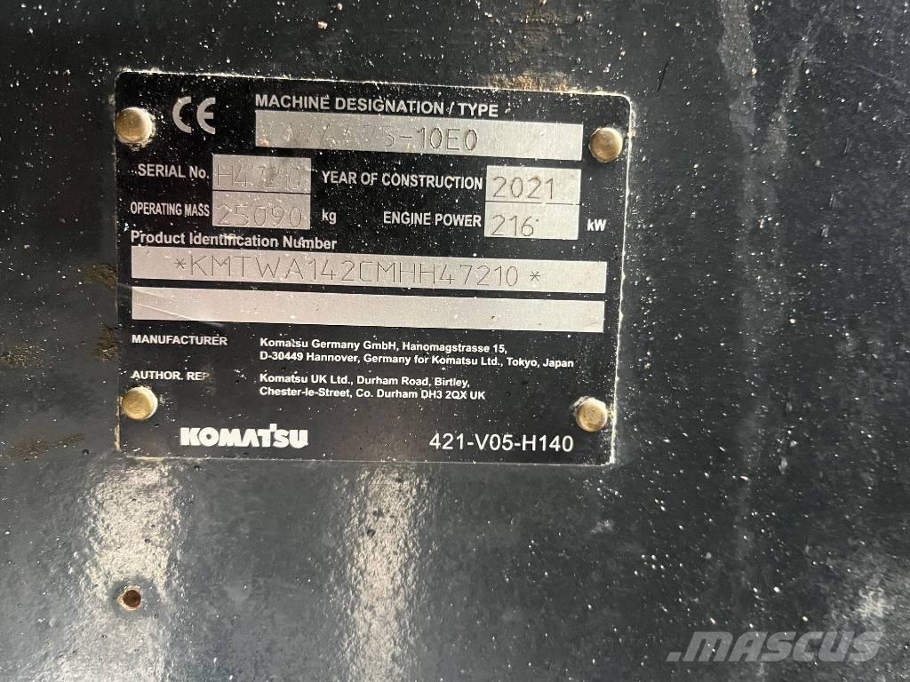 Komatsu WA475-10E0 Kolesni nakladalci