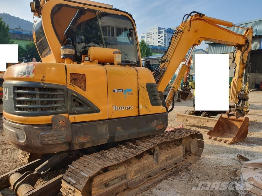 Hyundai Robex 55 Mini bagri <7t