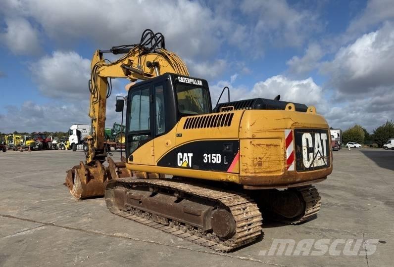 CAT 315D Bagri goseničarji