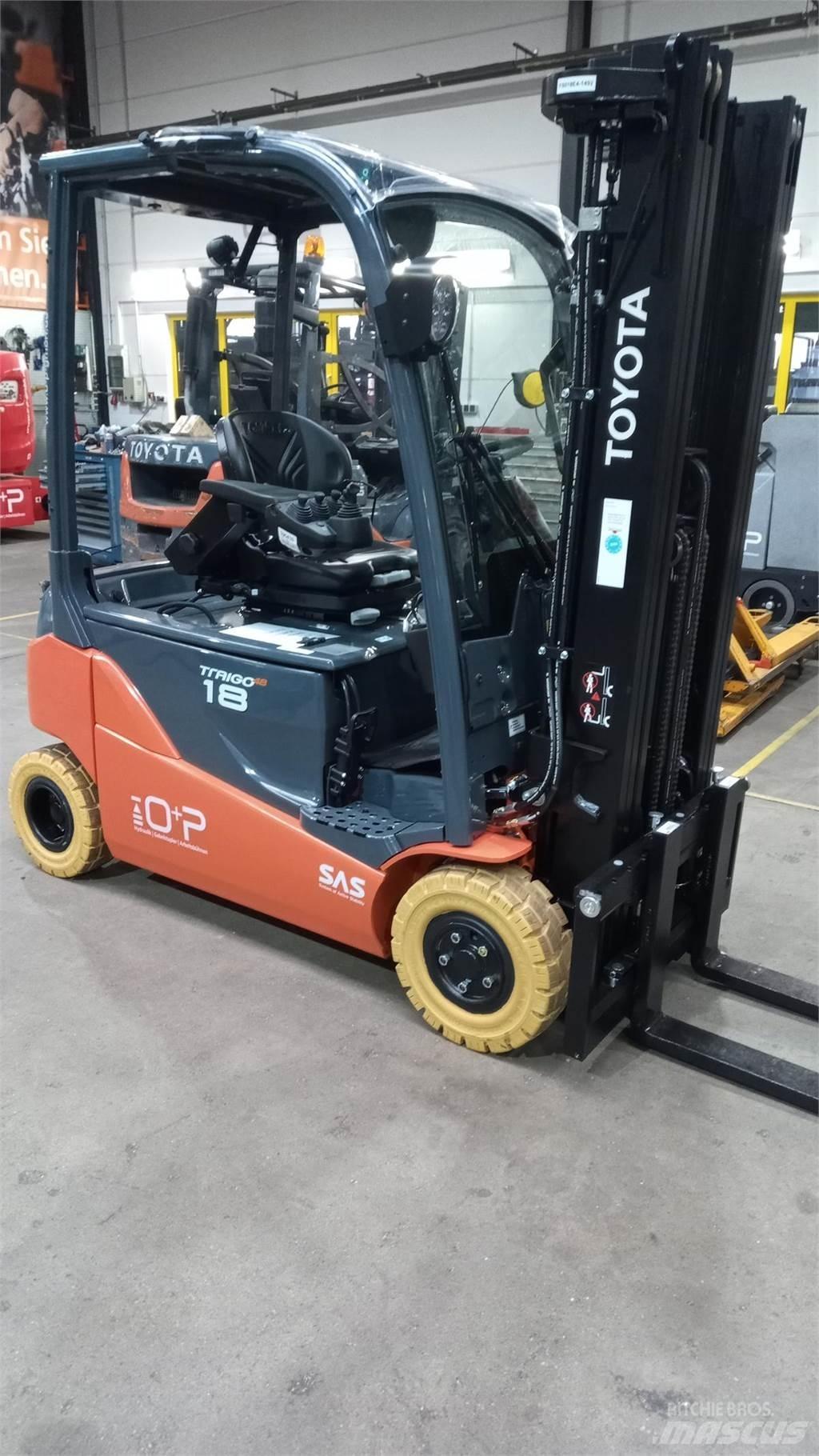 Toyota 8FBM18T Električni viličarji