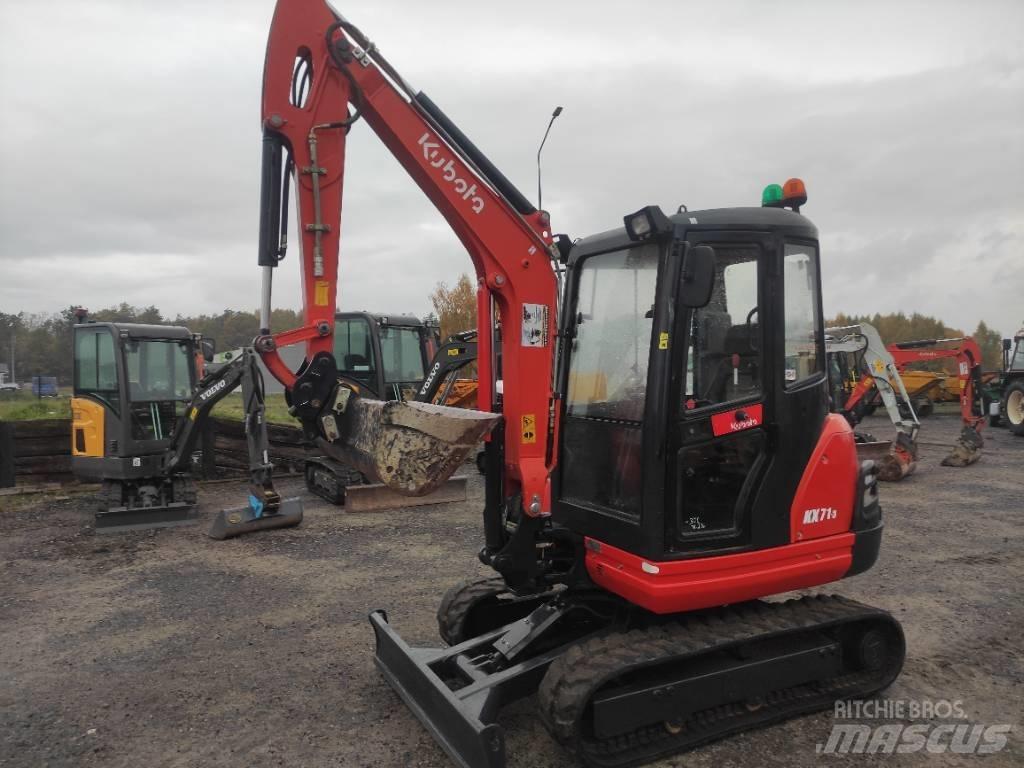 Kubota KX 71-3 Mini bagri <7t