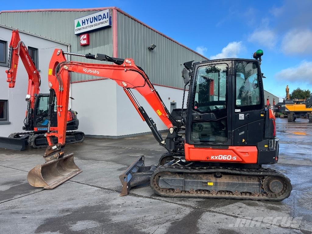 Kubota KX 060-5 Mini bagri <7t