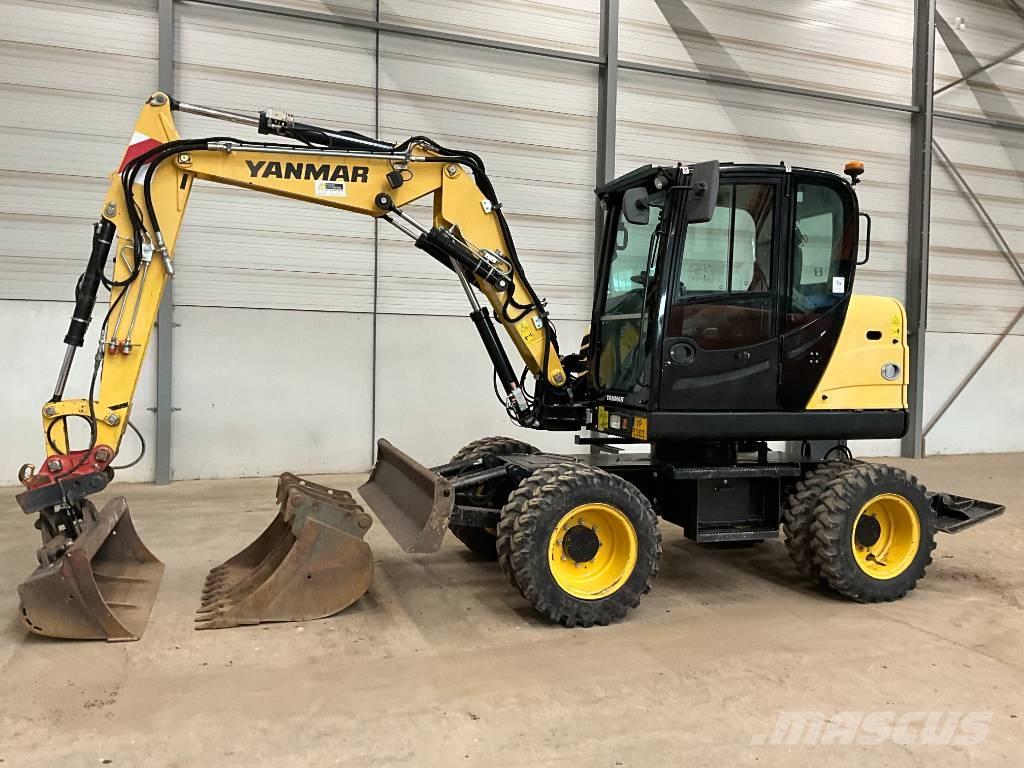 Yanmar B 75 W Bagri na kolesih