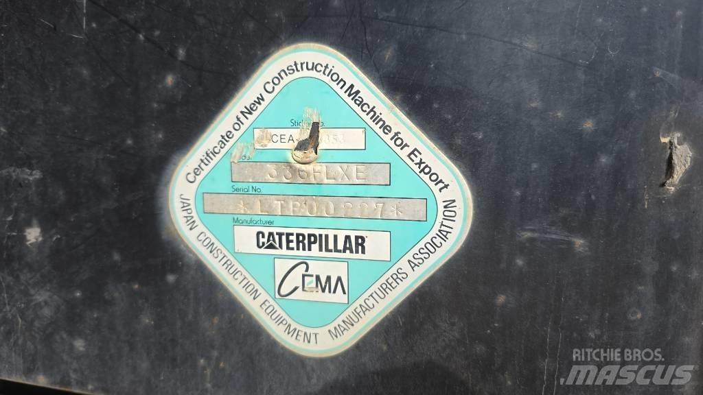 CAT 336 F L Bagri goseničarji