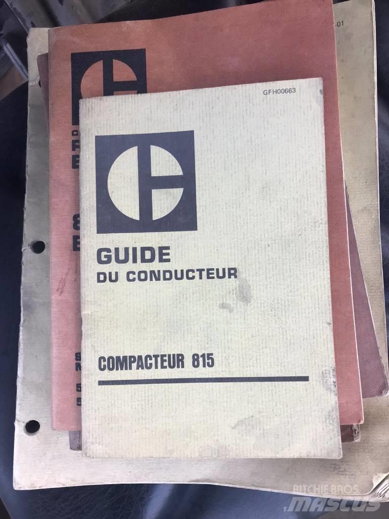 CAT 815 Kompaktorji tal