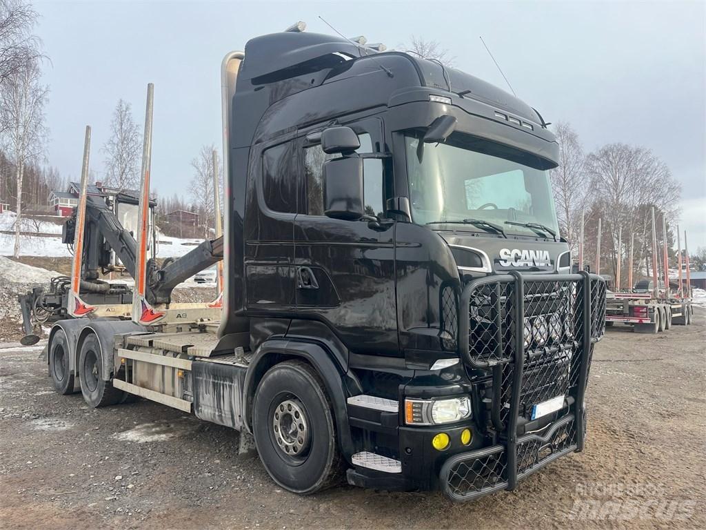 Scania R 580 Tovornjaki za hlode