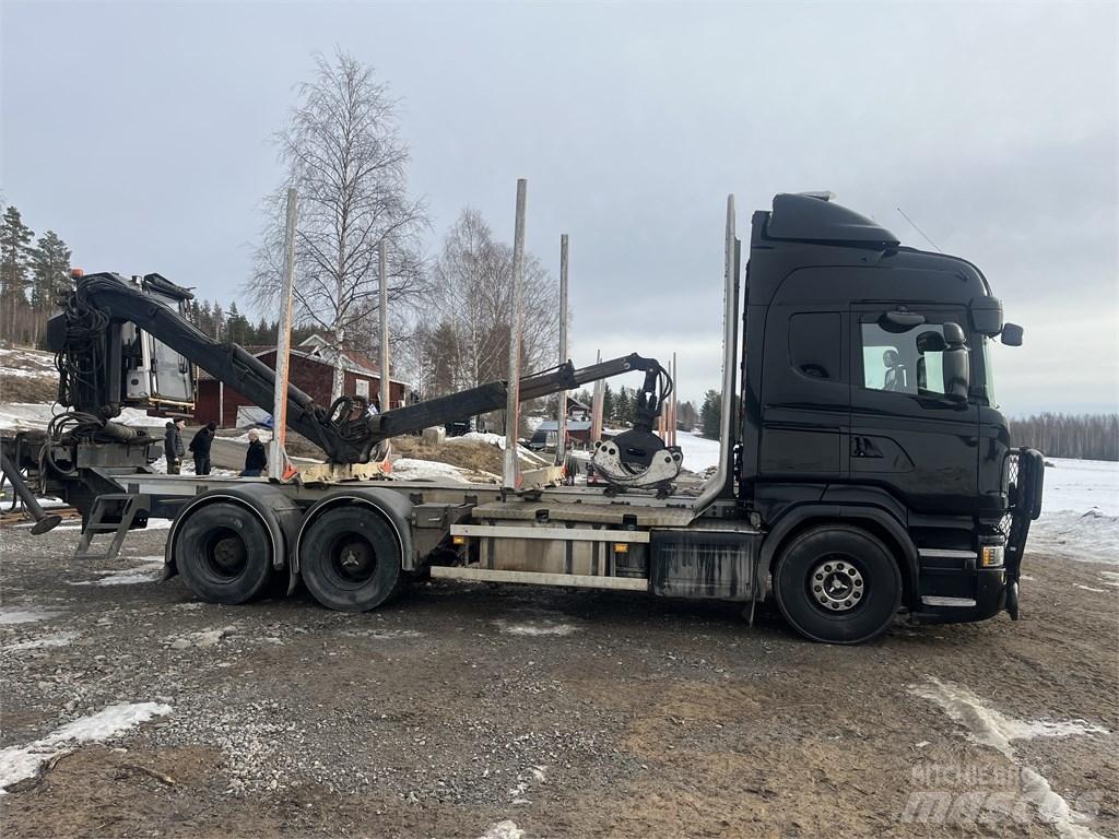 Scania R 580 Tovornjaki za hlode