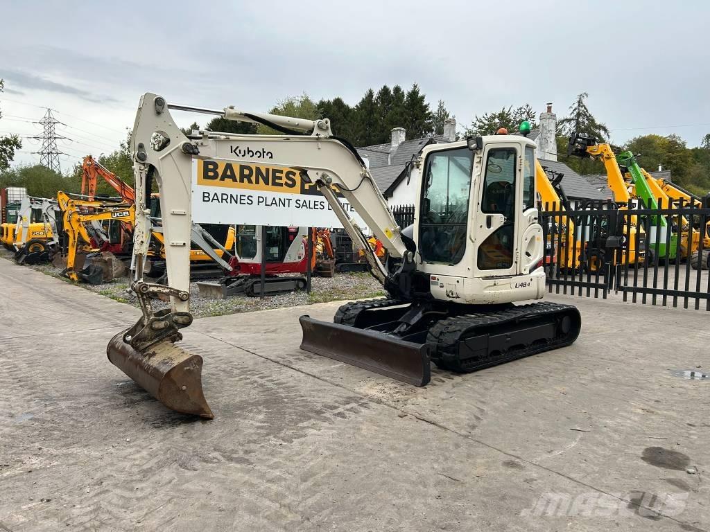 Kubota U 48-4 Mini bagri <7t