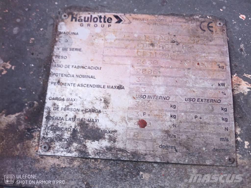 Haulotte Compact 12 Škarjaste dvižne ploščadi