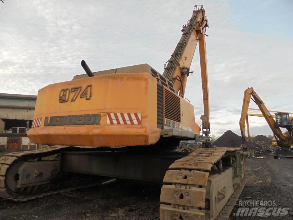 Liebherr R974 B SEW Bagri za prekladanje primarnih/sekundarnih surovin
