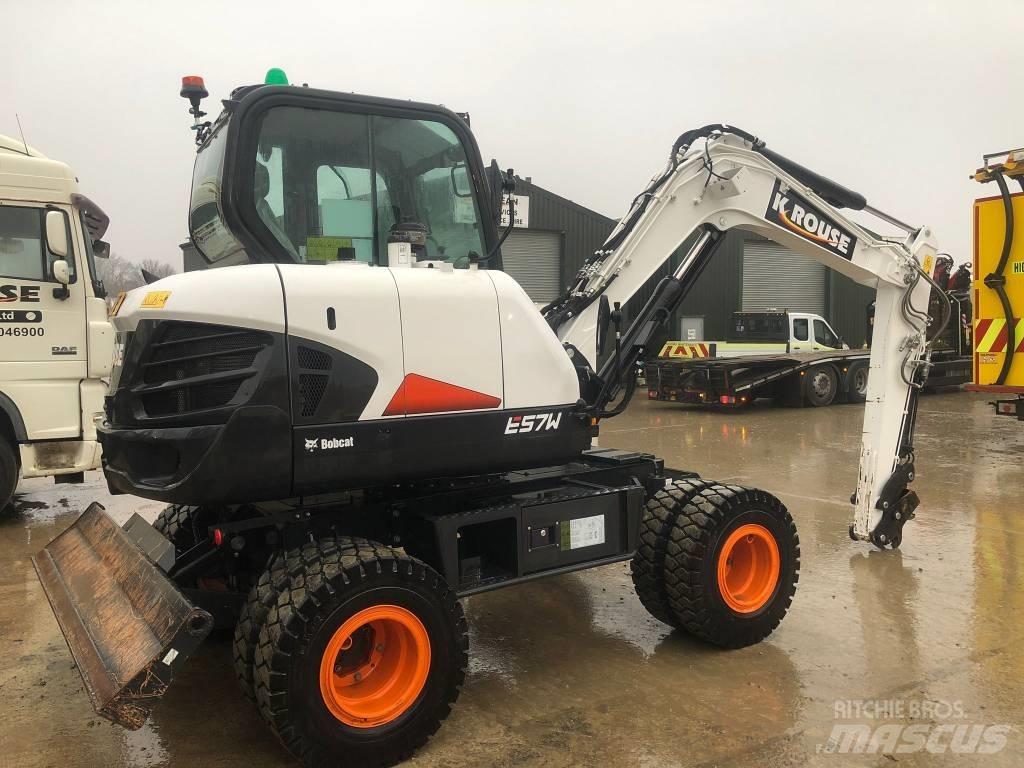 Bobcat E 57 W Bagri na kolesih