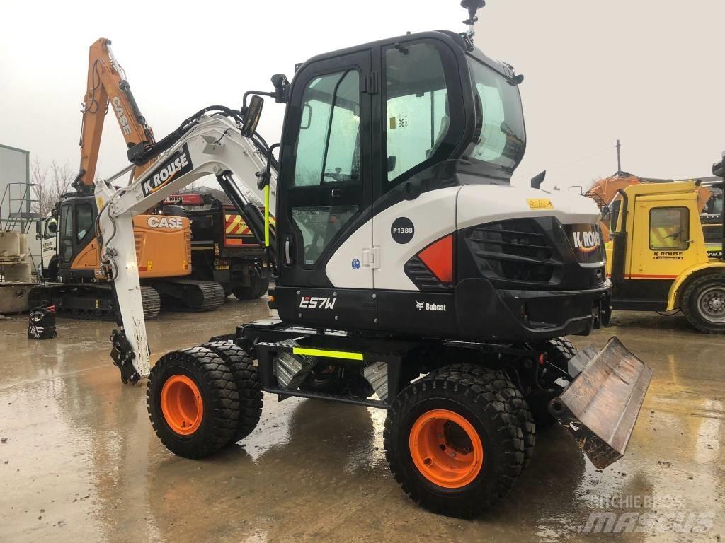 Bobcat E 57 W Bagri na kolesih