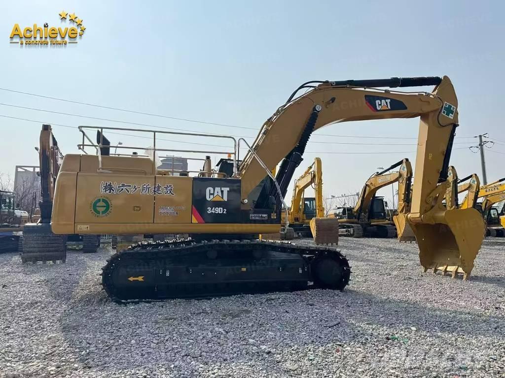 CAT 349 D2 Bagri goseničarji