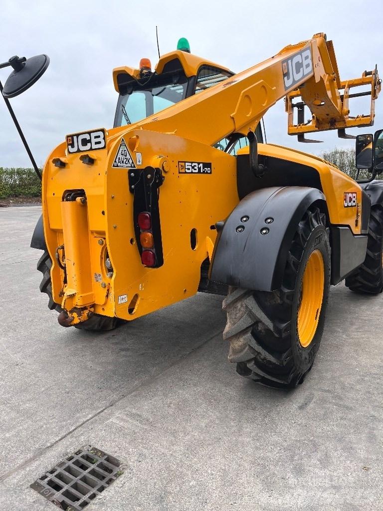 JCB 531-70 Agri Kmetijski teleskopski nakladalci