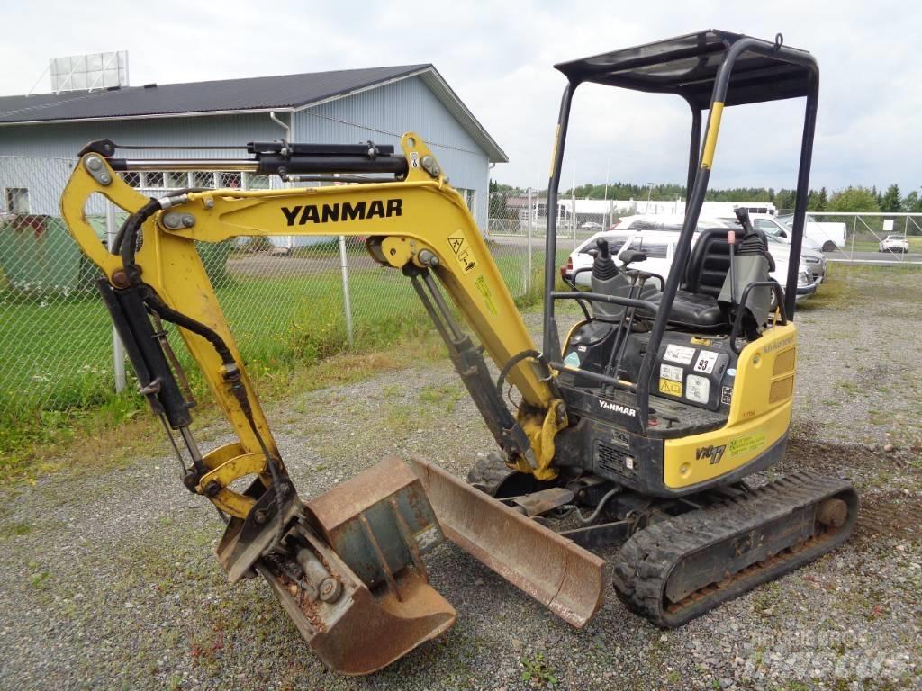 Yanmar Vio 17 Mini bagri <7t