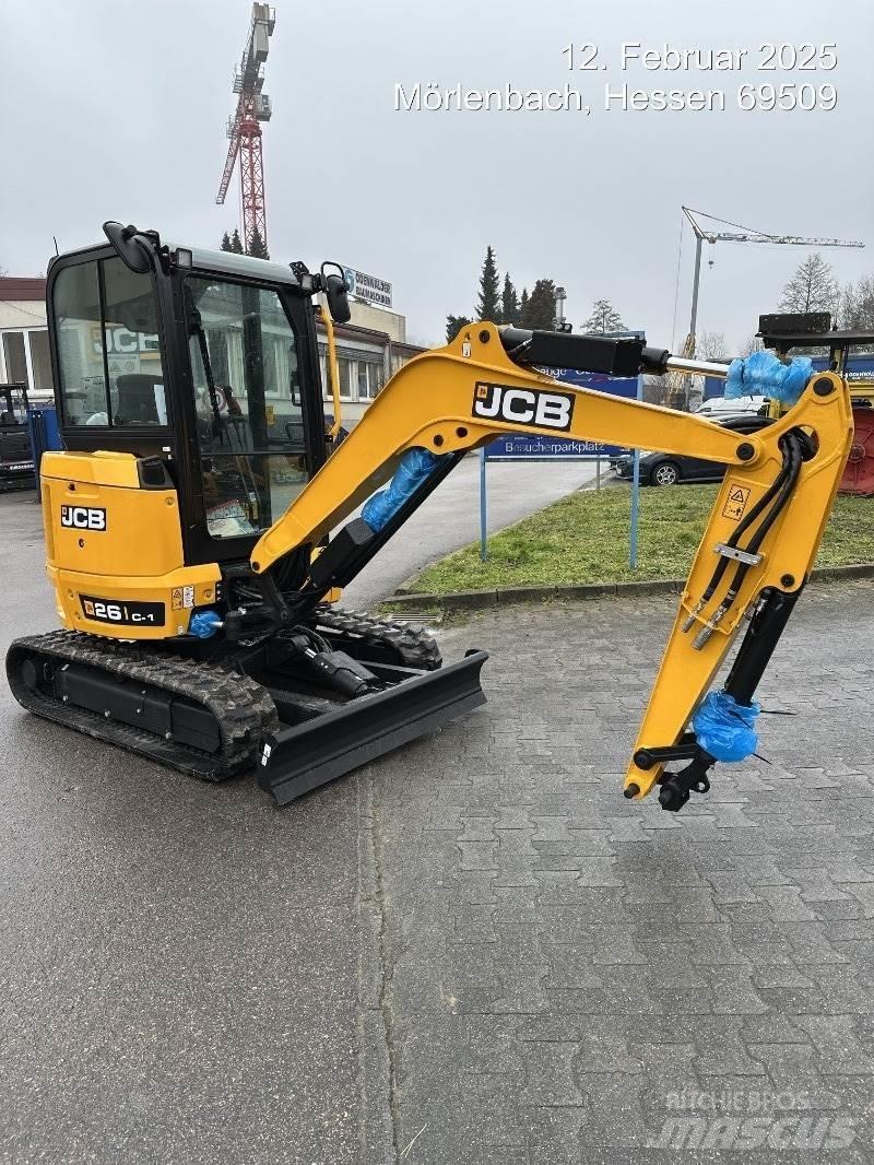 JCB 26C-1 Mini bagri <7t