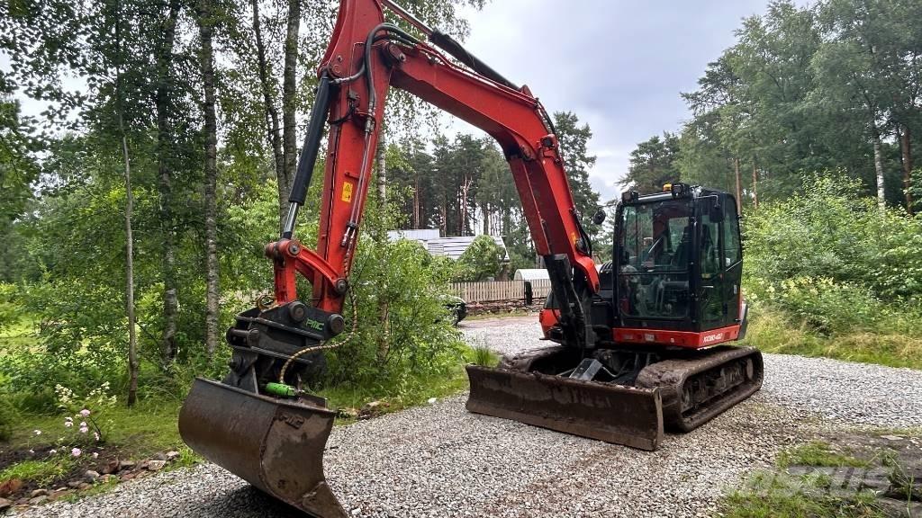 Kubota KX 080-4 CX Midi bagri 7t – 12t