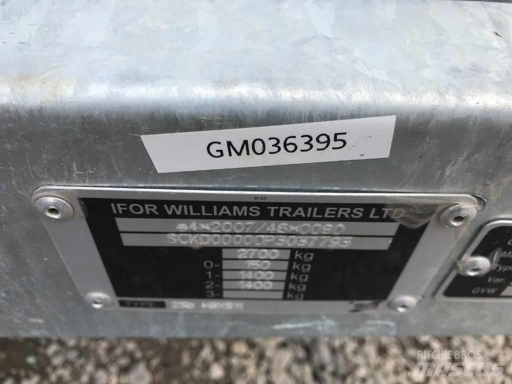 Ifor Williams HBX511 Druge prikolice