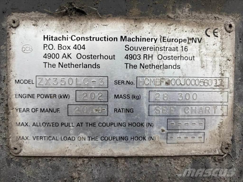 Hitachi ZX350LC-3 Bagri goseničarji