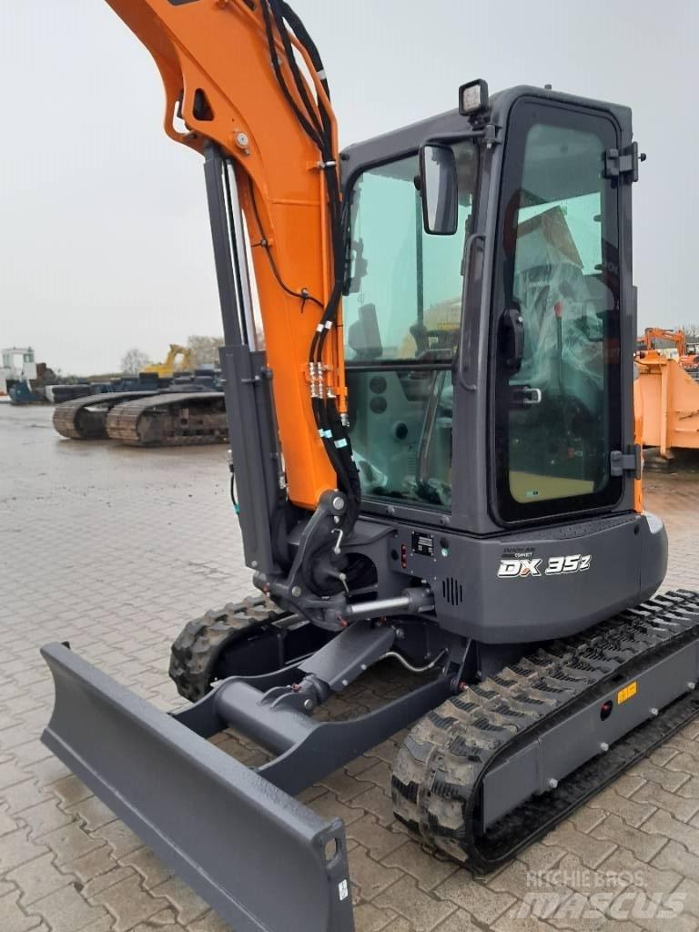Doosan DX 35 Z-7 Mini bagri <7t