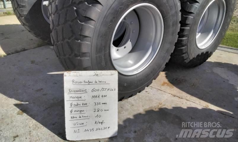  MAXAM 600/55R26.5 Gume, kolesa in platišča