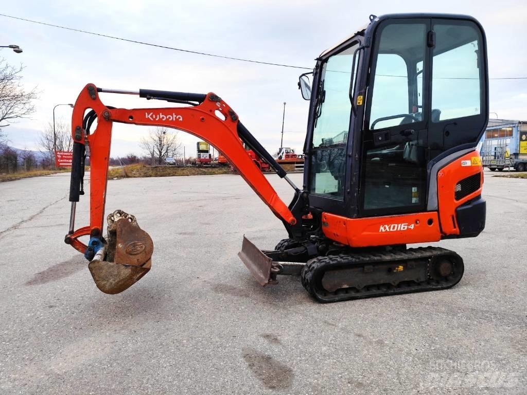 Kubota KX 016-4 Mini bagri <7t