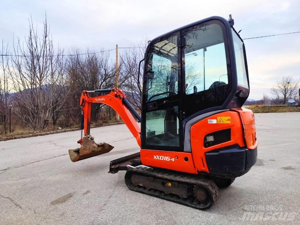 Kubota KX 016-4 Mini bagri <7t