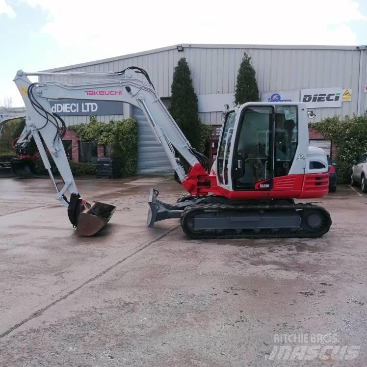 Takeuchi TB290 Midi bagri 7t – 12t