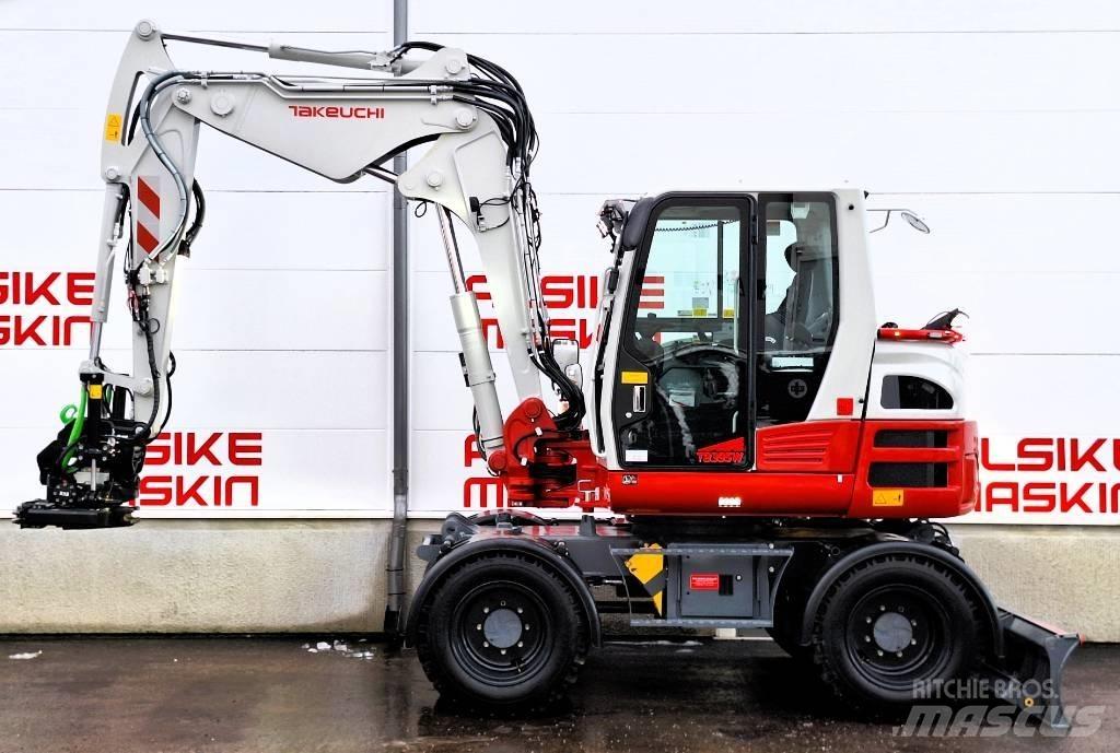 Takeuchi TB 395 W Bagri na kolesih