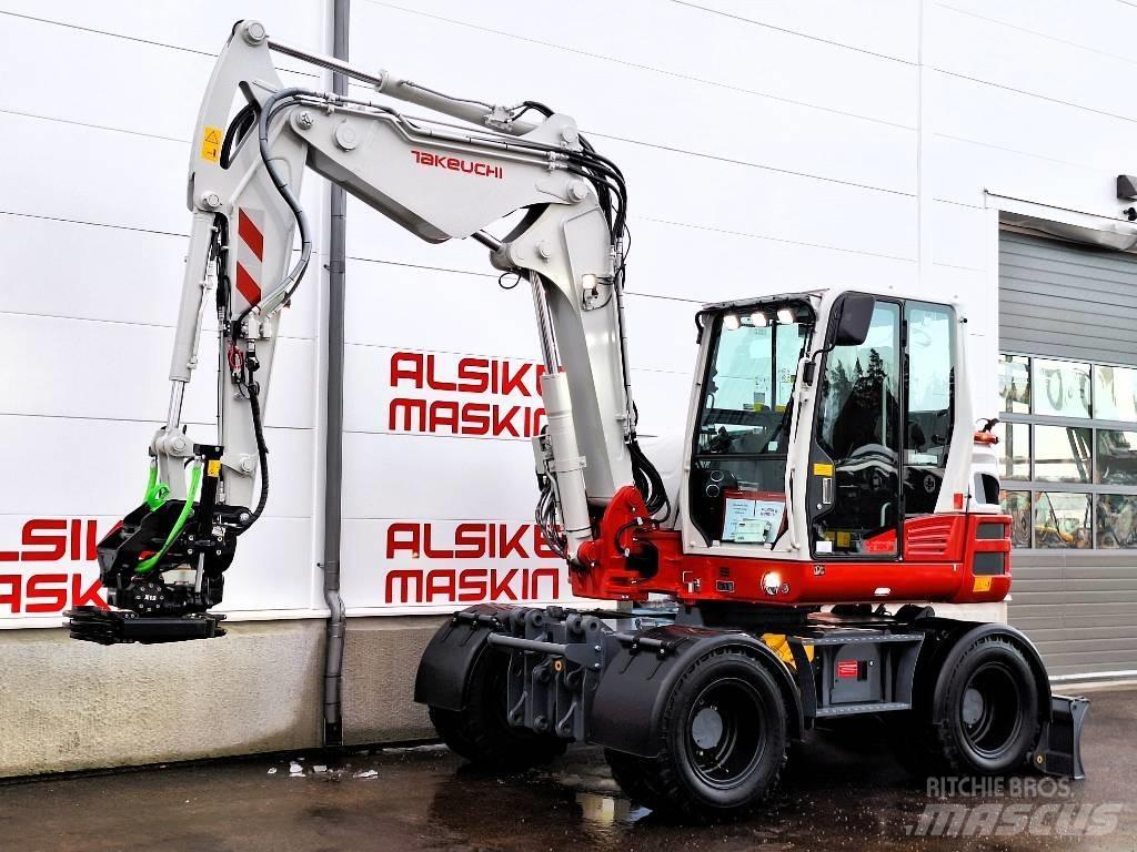 Takeuchi TB 395 W Bagri na kolesih