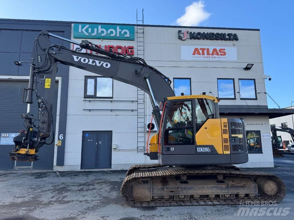 Volvo ECR 235 EL Bagri goseničarji