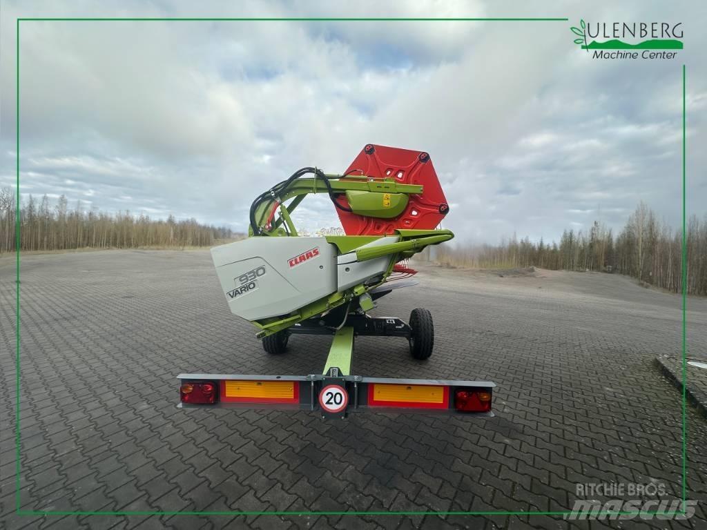 CLAAS Vario 930 Rezalne glave za kombajne
