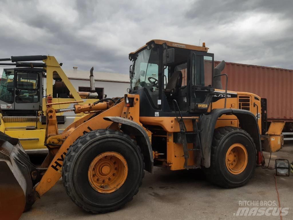 Hyundai HL 757-9 A Kolesni nakladalci
