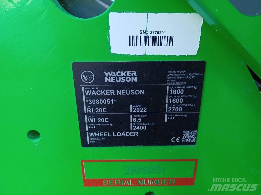 Wacker Neuson WL20e Kolesni nakladalci