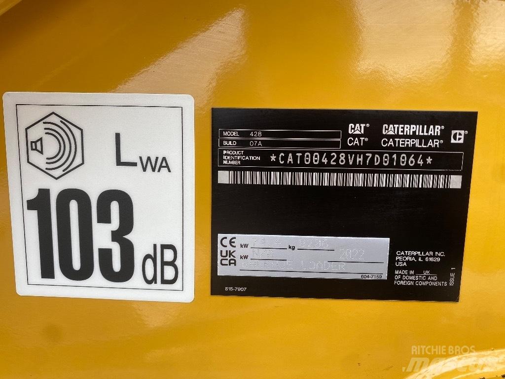 CAT 428 Rovokopači