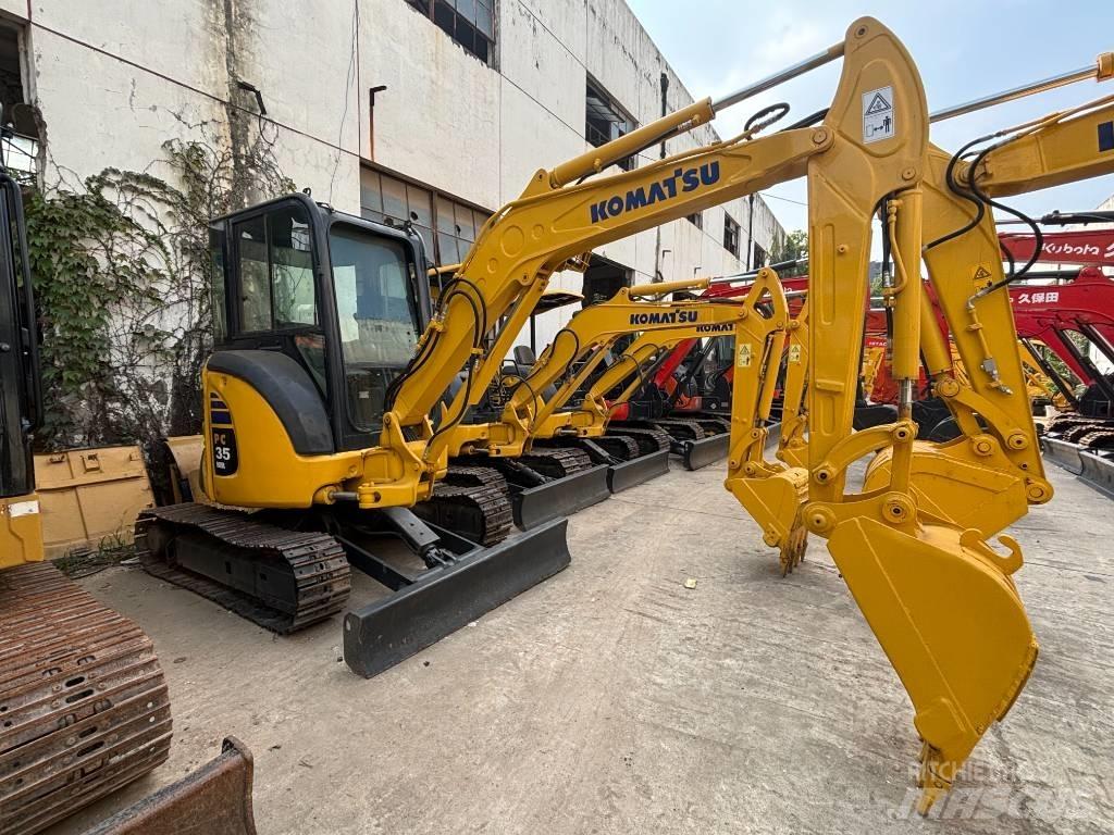 Komatsu PC35MR Mini bagri <7t