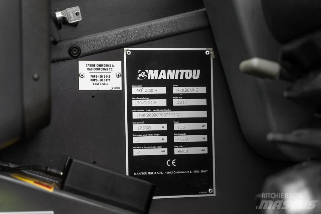 Manitou MRT 2150 Teleskopski viličarji
