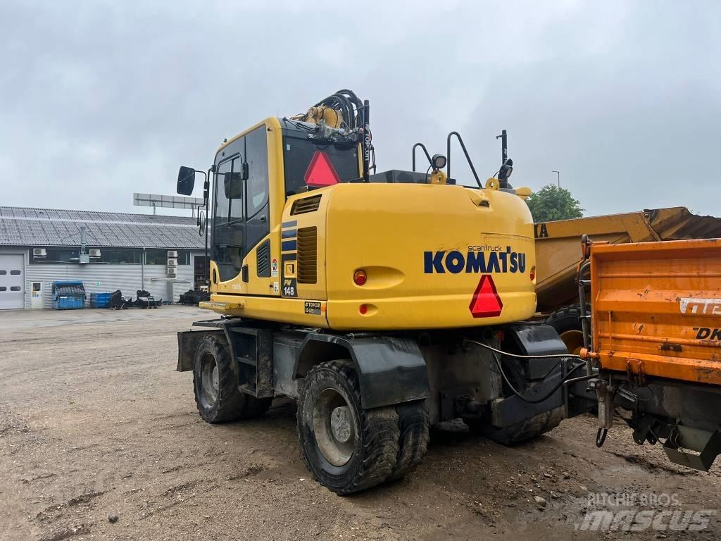 Komatsu PW 148 Bagri na kolesih