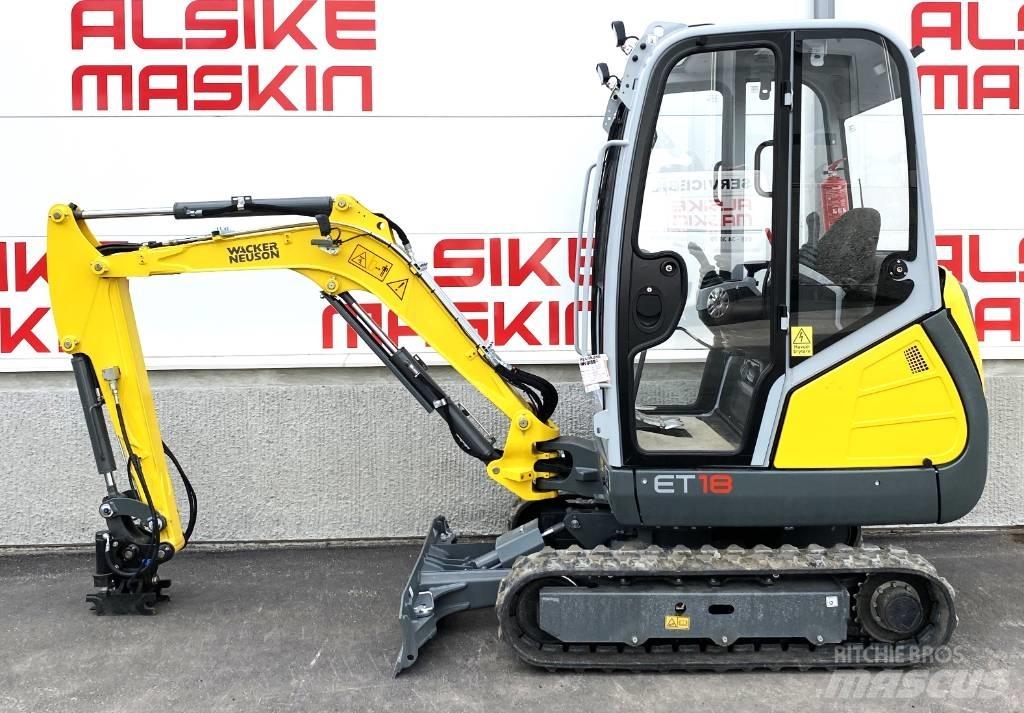 Wacker Neuson ET 18 Mini bagri <7t