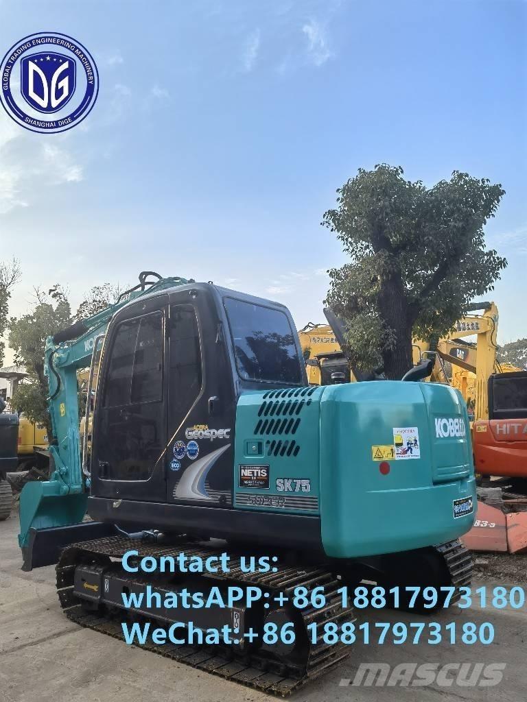 Kobelco SK75-8 Bagri goseničarji