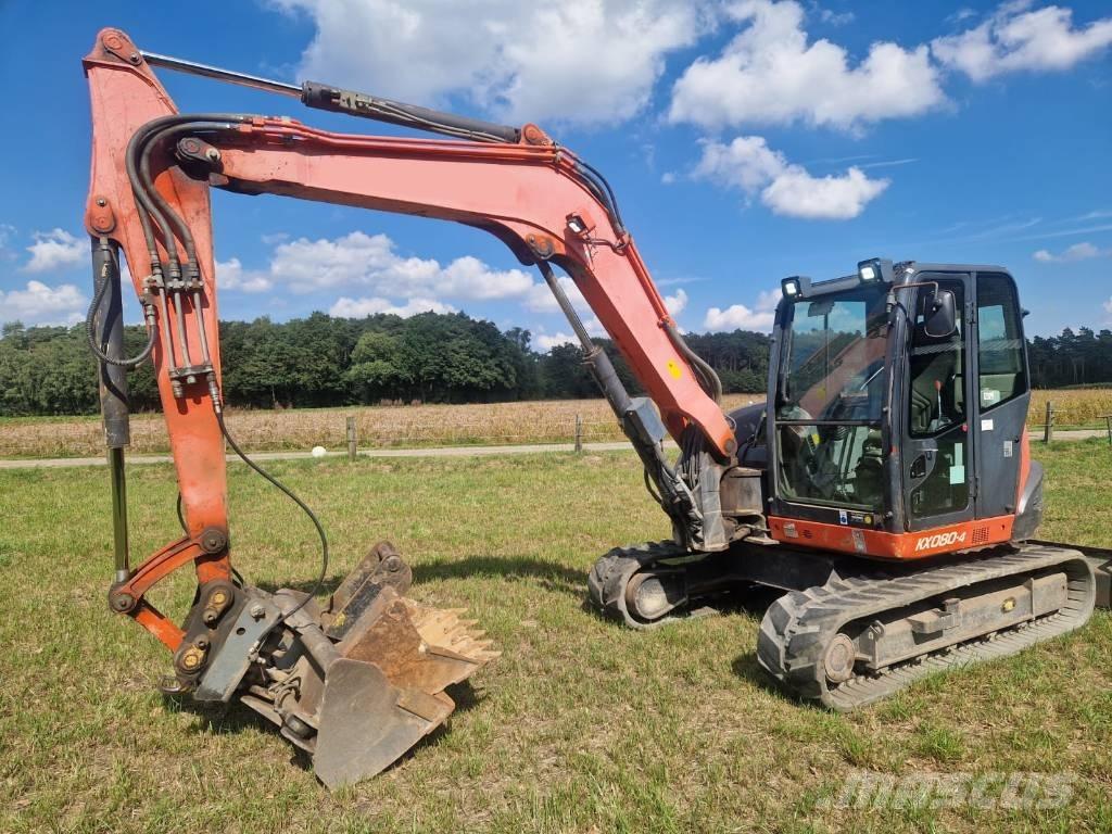 Kubota KX 080-4 Midi bagri 7t – 12t