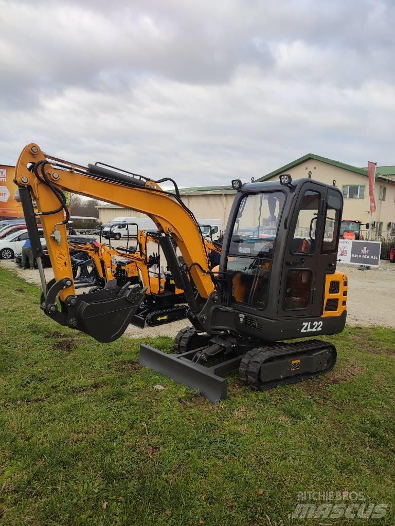 Hytec ZL 22 Mini bagri <7t