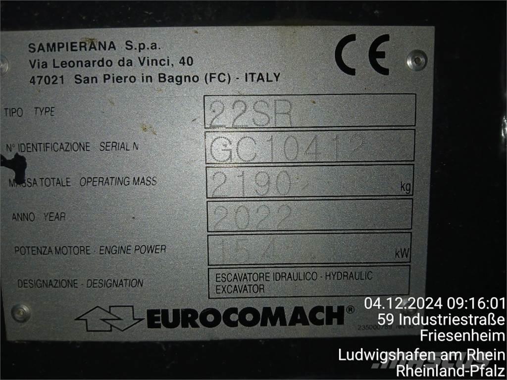 Eurocomach 22SR Mini bagri <7t