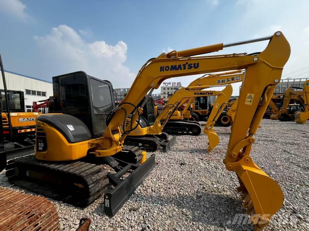 Komatsu PC 50 MR Mini bagri <7t