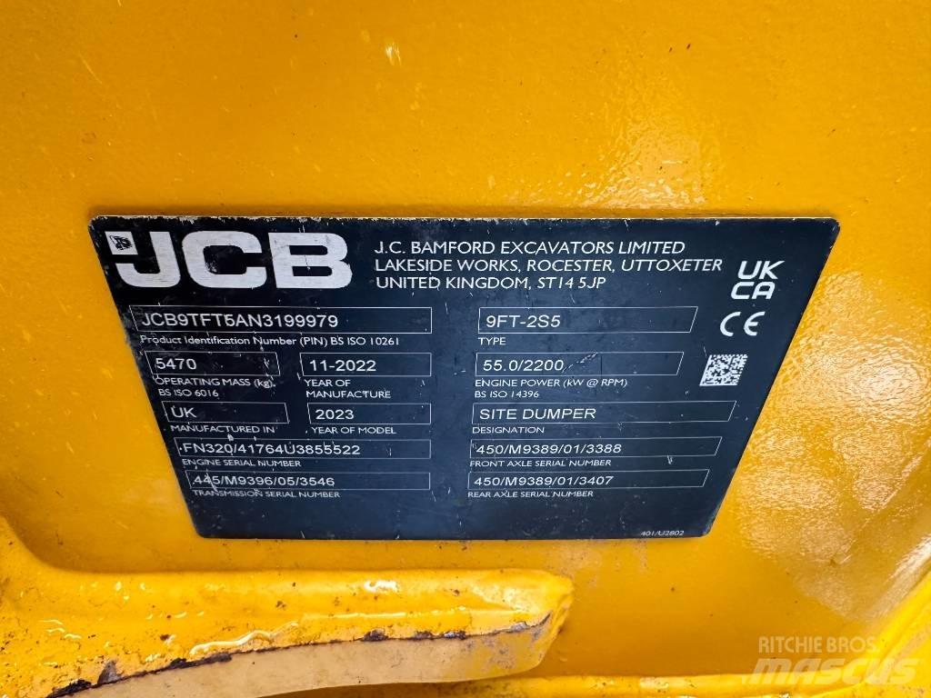 JCB 9 Ton Dumper Ne cestni demperji